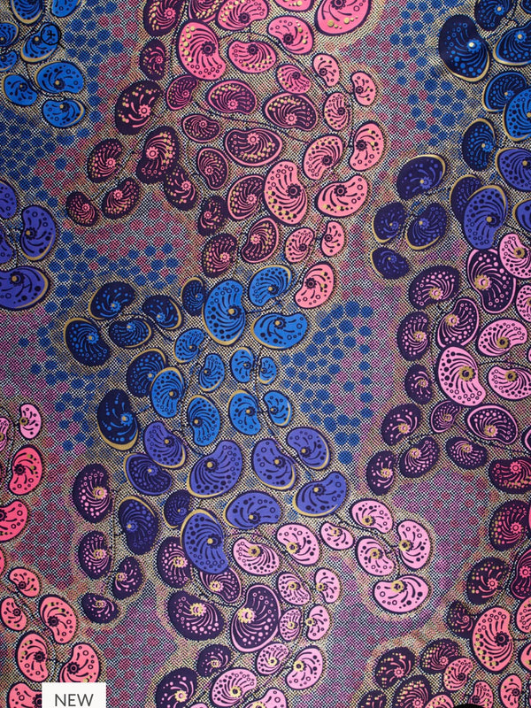 Embellished Vlisco Satin Royal✨