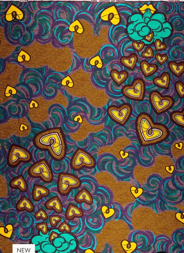 Embellished Vlisco Satin Royal✨
