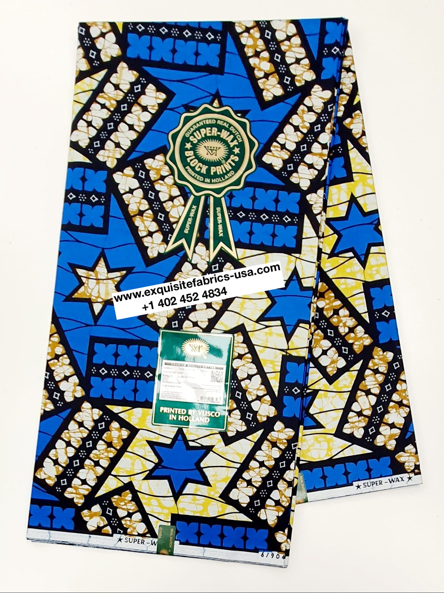 Vlisco Super-Wax – Exquiste Fabrics-usa