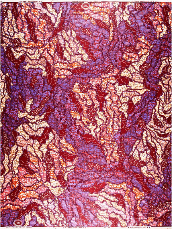 Grand Super Wax Cotton Satin Glitter