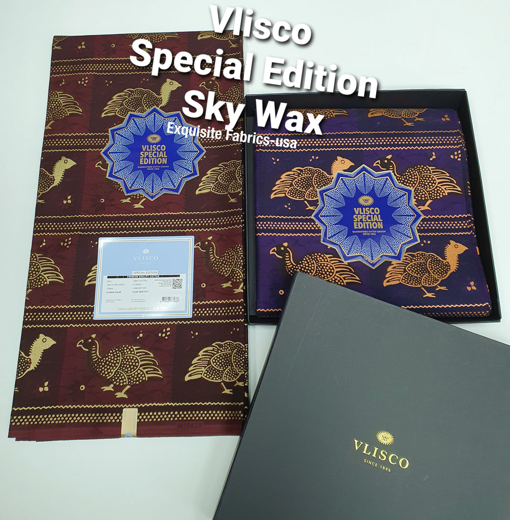 Limited Edition Vlisco Sky Wax✨