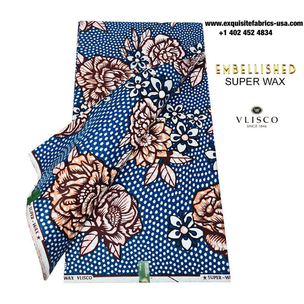 Embellished Vlisco Super Wax Exclusive